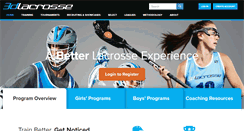 Desktop Screenshot of 3dlacrosse.com